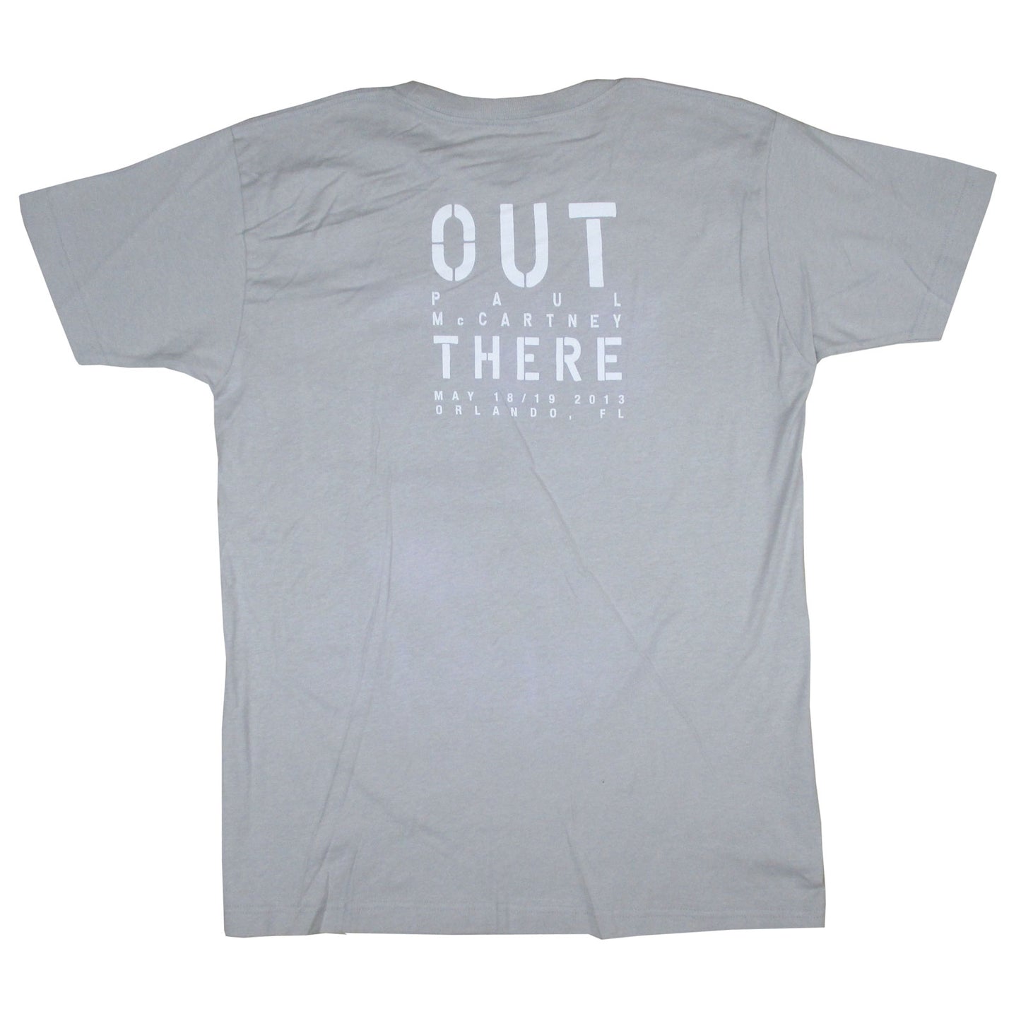 Paul Mccartney Out There Orlando Event 2013 Tour T-shirt