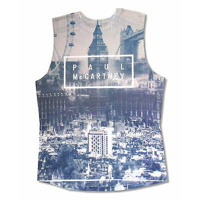 Paul Mccartney London View All Over Print Sublimated Tank Top Mens Tank Front