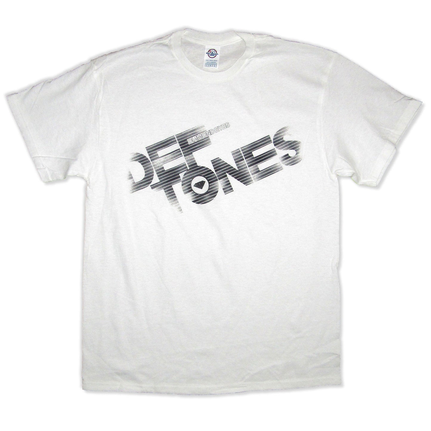 Deftones Striped Logo T-shirt Front