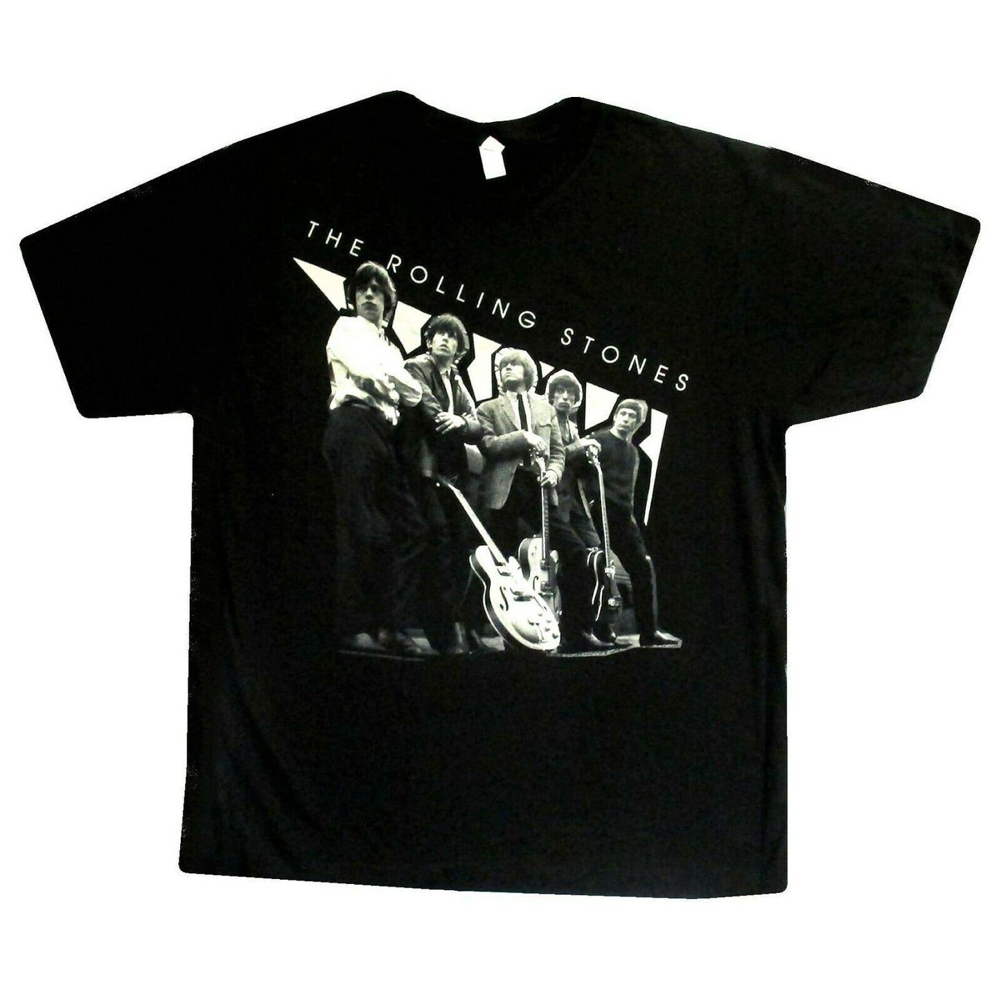 Rolling Stones Group Shot Classic Early Pic T-shirt Front