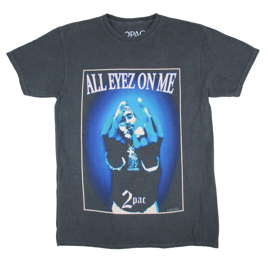 Tupac All Eyez On Me Tracks On Back T-shirt 438474 Rockabilia