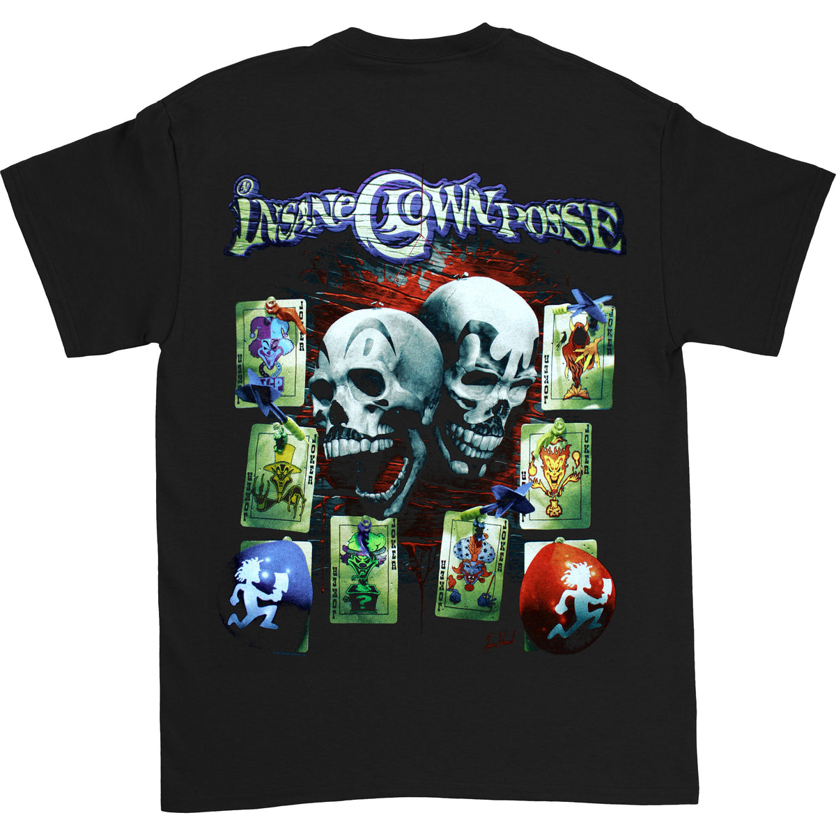 Insane Clown Posse Tom Wood "The Great Milenko" T-shirt Back