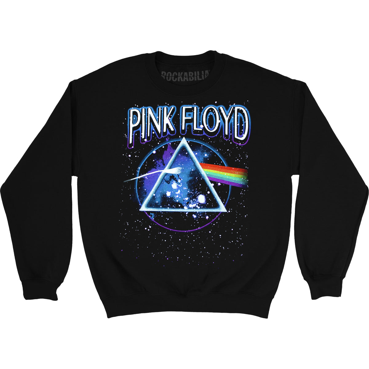 Pink Floyd Splatters In Space Sweatshirt Front