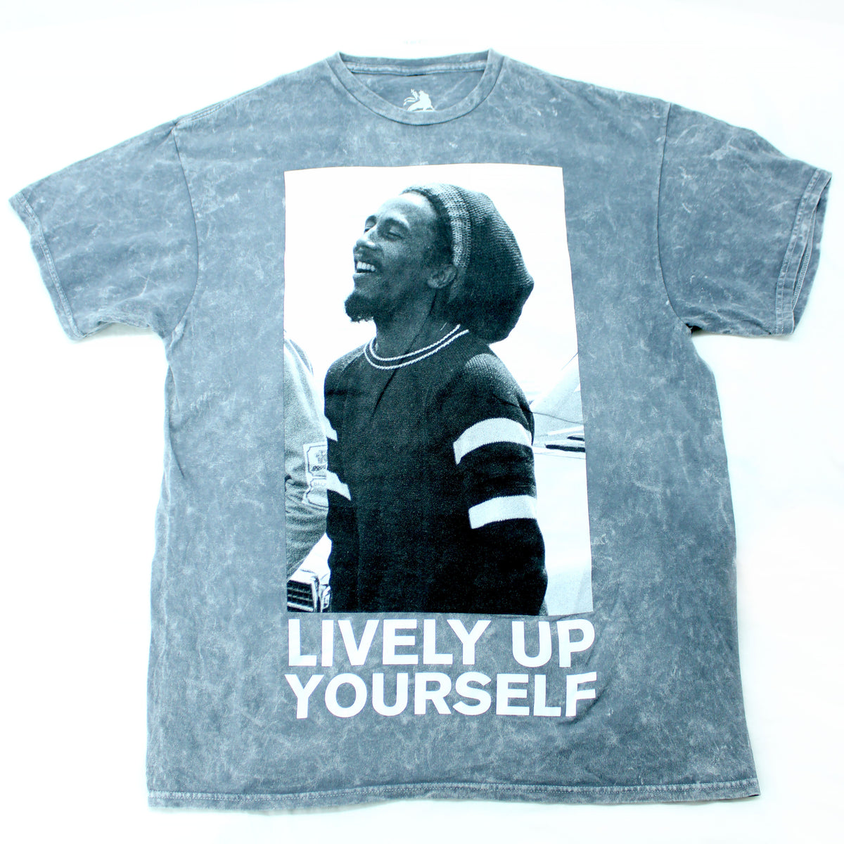 Bob Marley Lively Up Yourself T-shirt Front