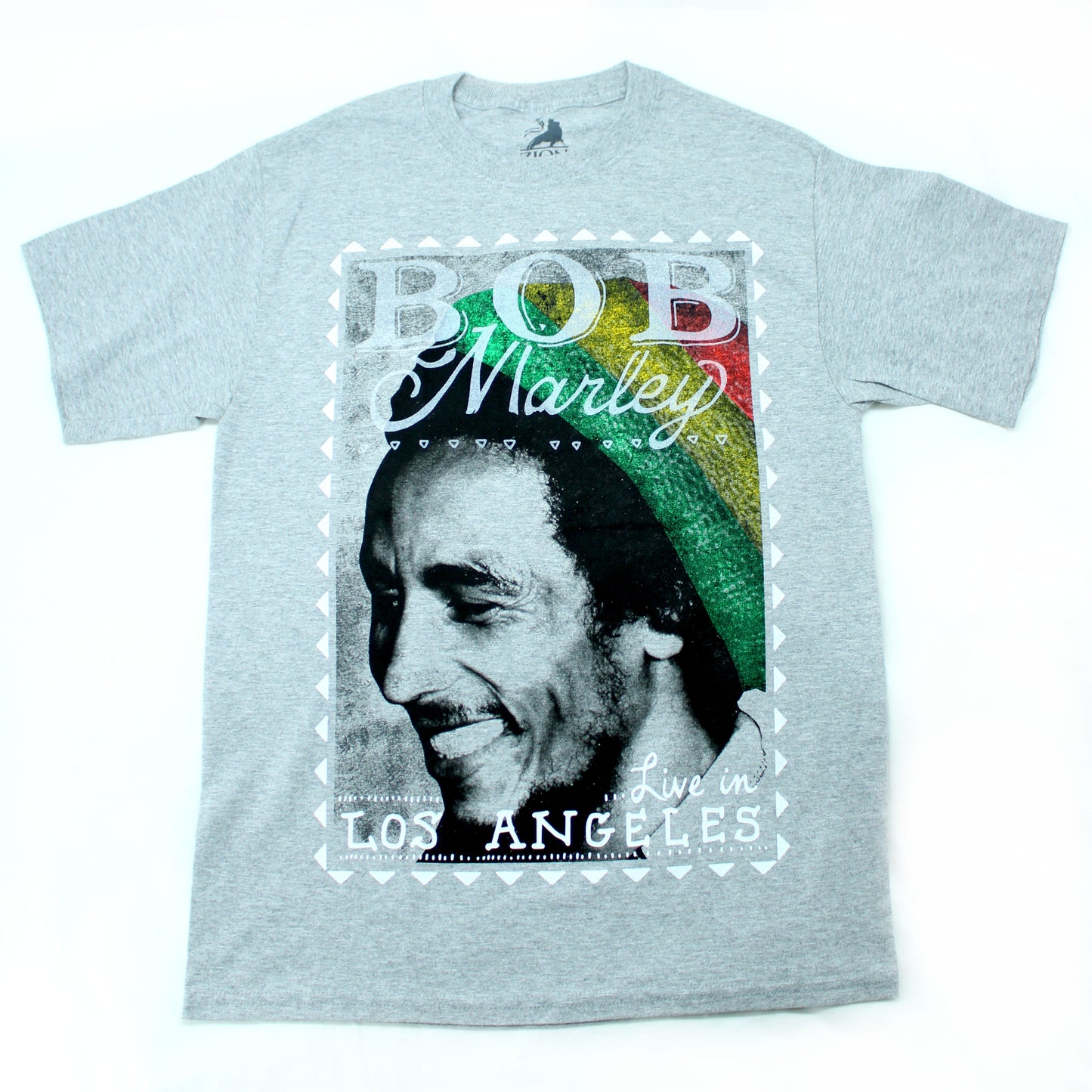 Bob Marley Live in Los Angeles T-shirt Front