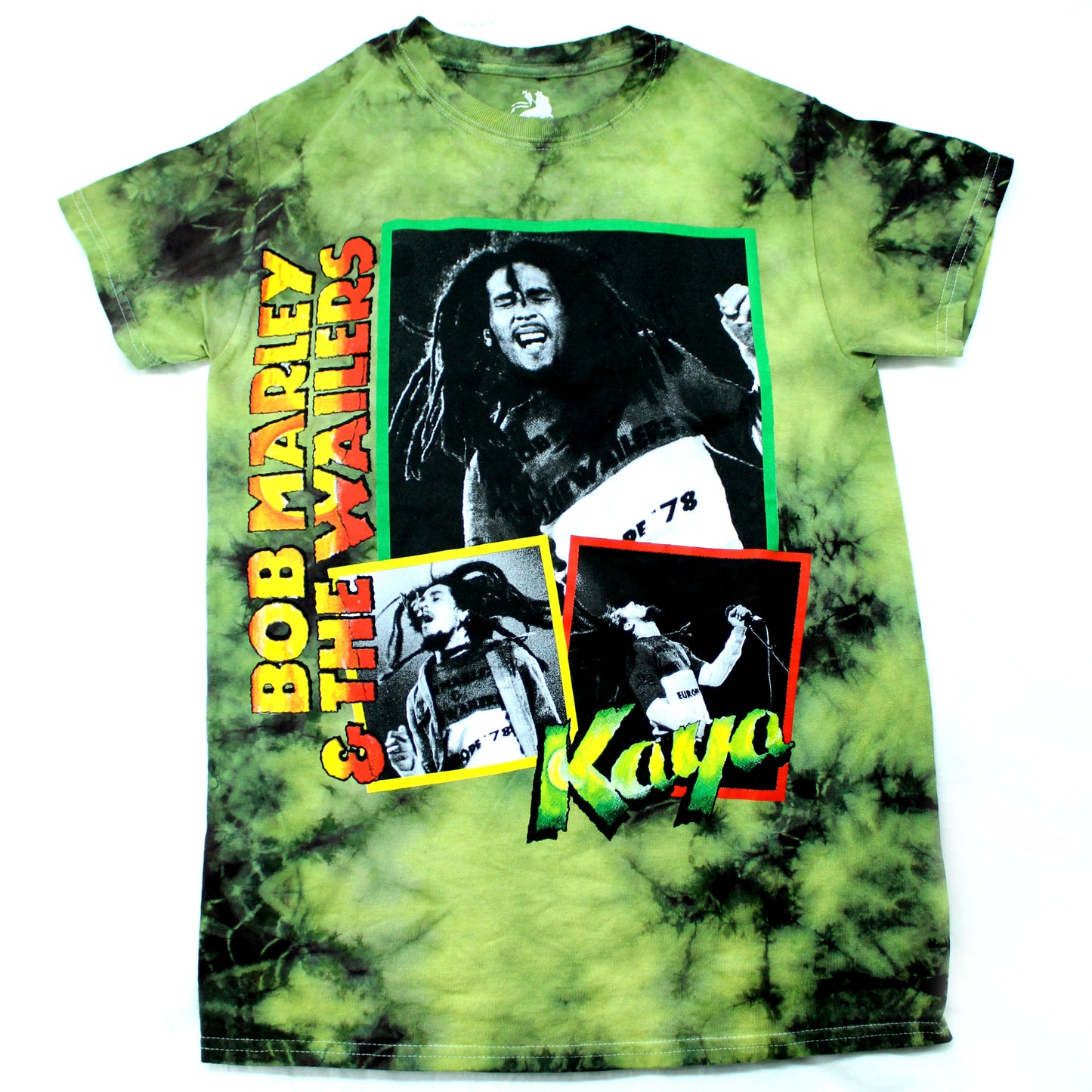 Bob Marley Kaya Tie Dye T-shirt Front