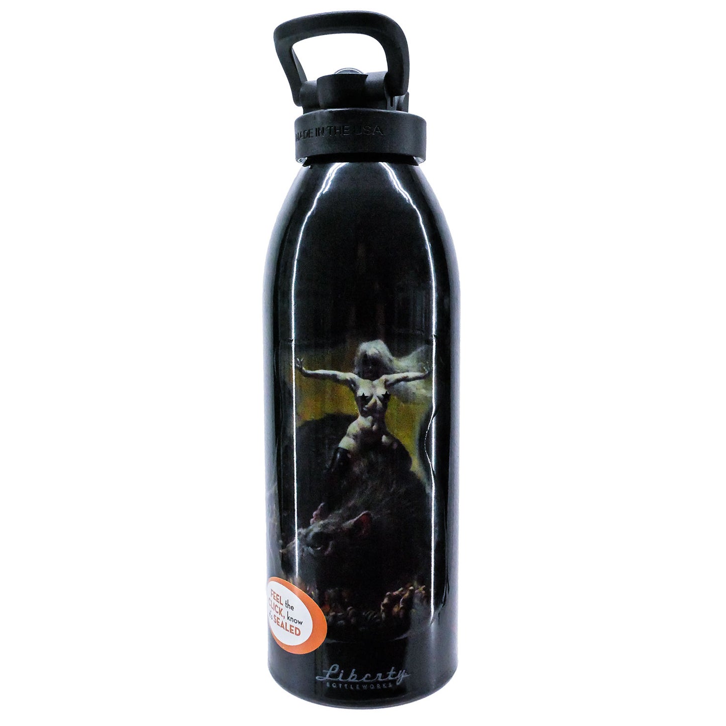 Rat Rider Metal Water Bottle Water Bottle