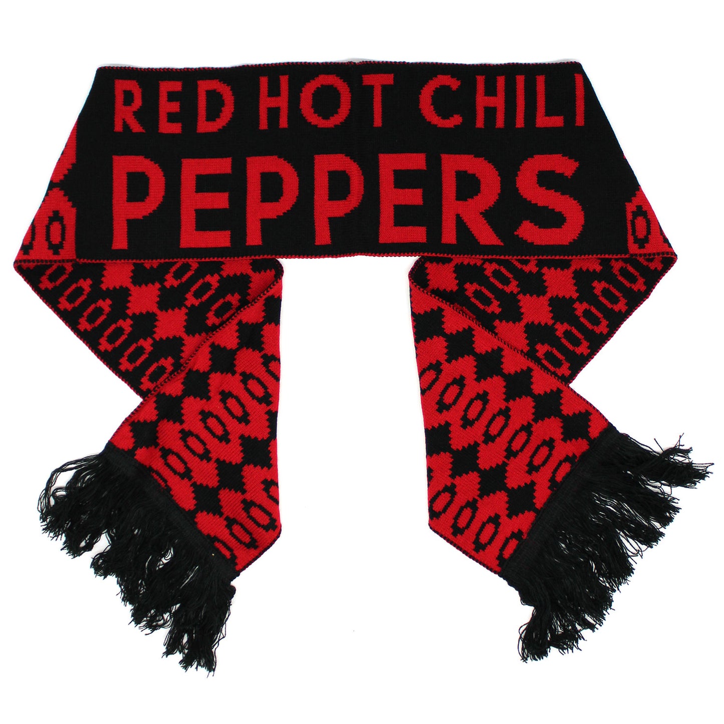 Red Hot Chili Peppers Red Logo Scarf Neck Ties & Scarves Front