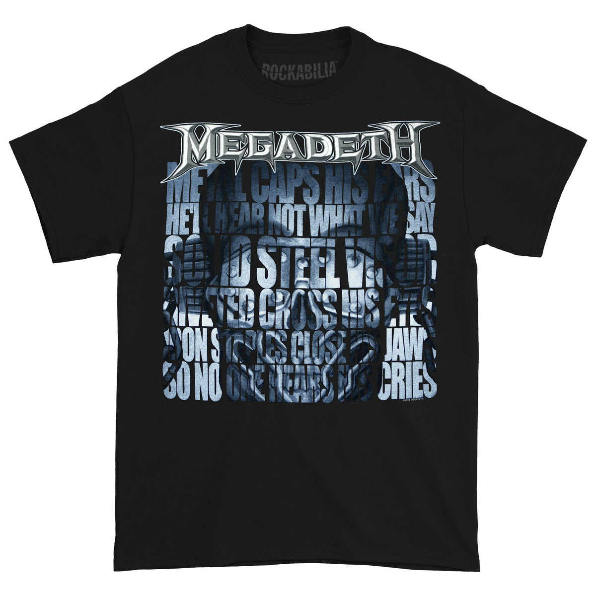 Megadeth Solid Steel T-shirt Front