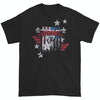 Vintage Distressed American Flag With Logos & Stars (Tall Tee) T-shirt Tall