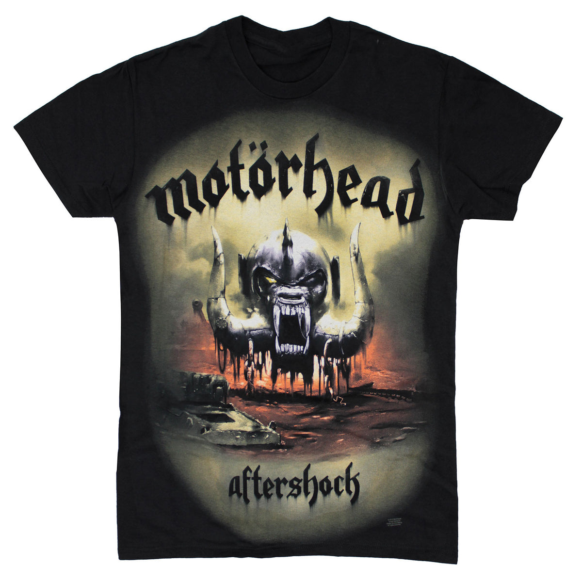Motorhead Aftershock T-shirt Front