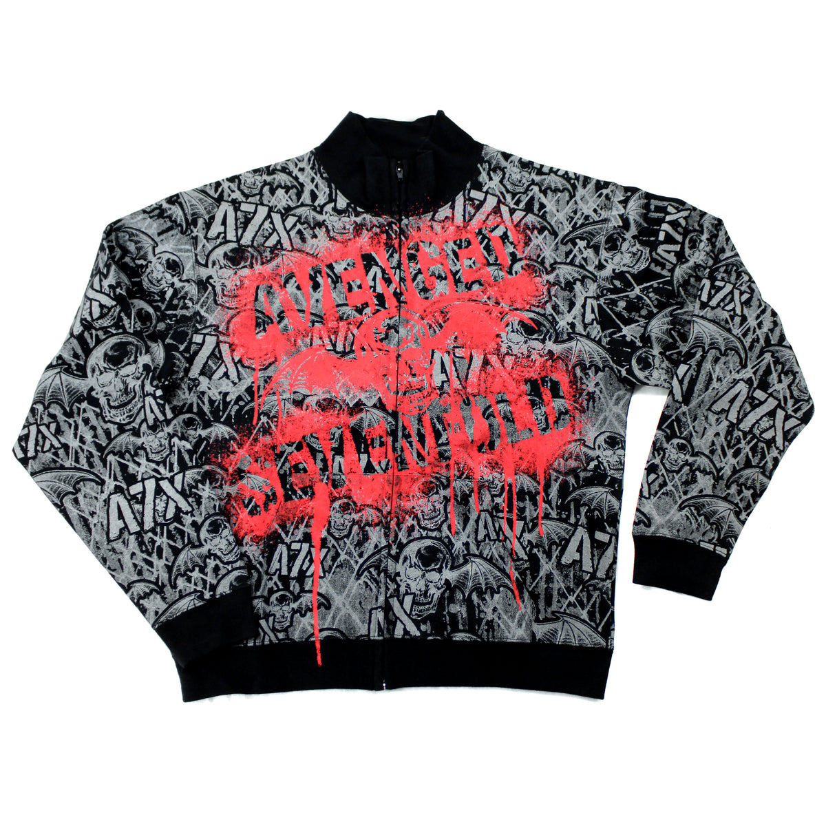 Avenged Sevenfold Allover Print Jogger Sweatshirt Front