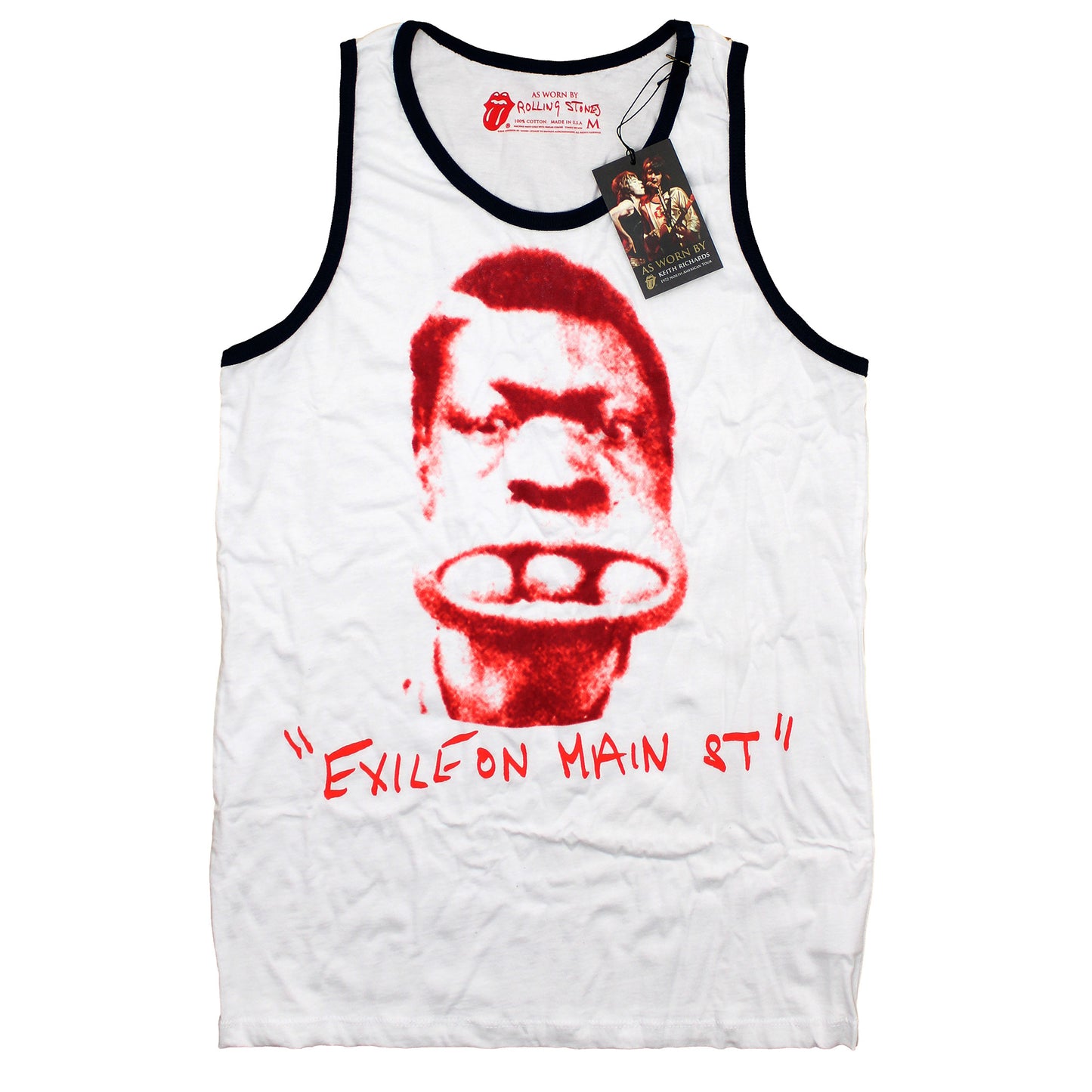 As Worn By Rolling Stones Limited Edition Mens Tank