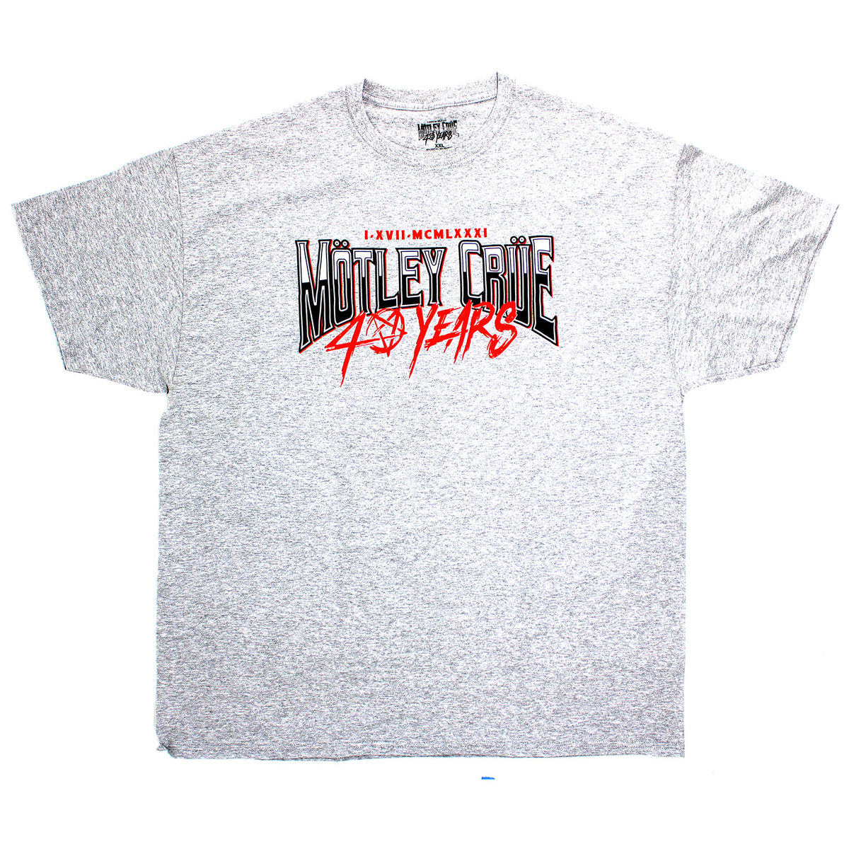 Motley Crue 40 Years Tee T-shirt Front