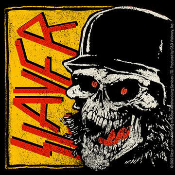 Slayer Laughing Skull Sticker Front