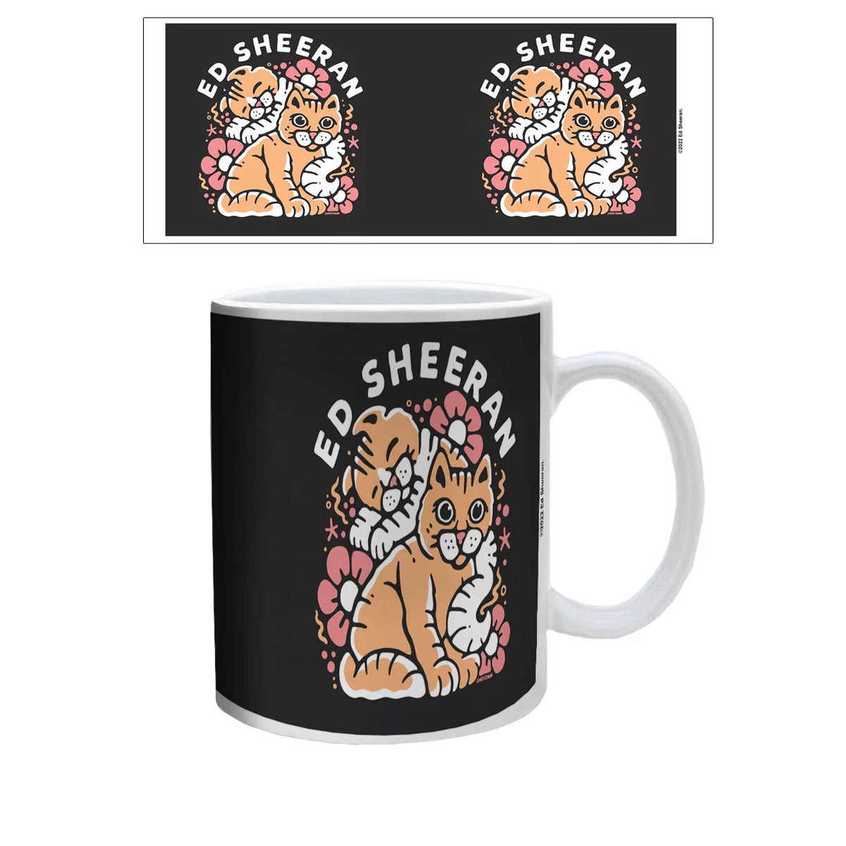 Ed Sheeran Cats Coffee Mug Front