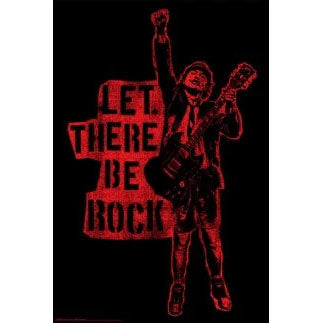 AC/DC BD Collection - Let There Be Rock Domestic Poster Front