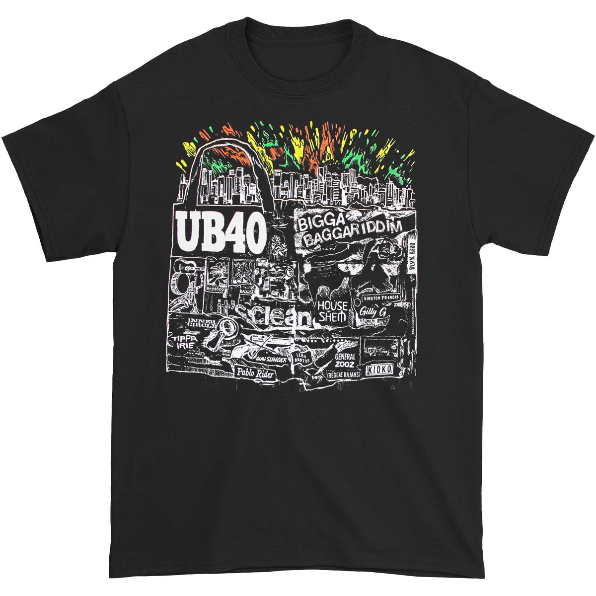 UB40 Bigga Bagga T-shirt Front