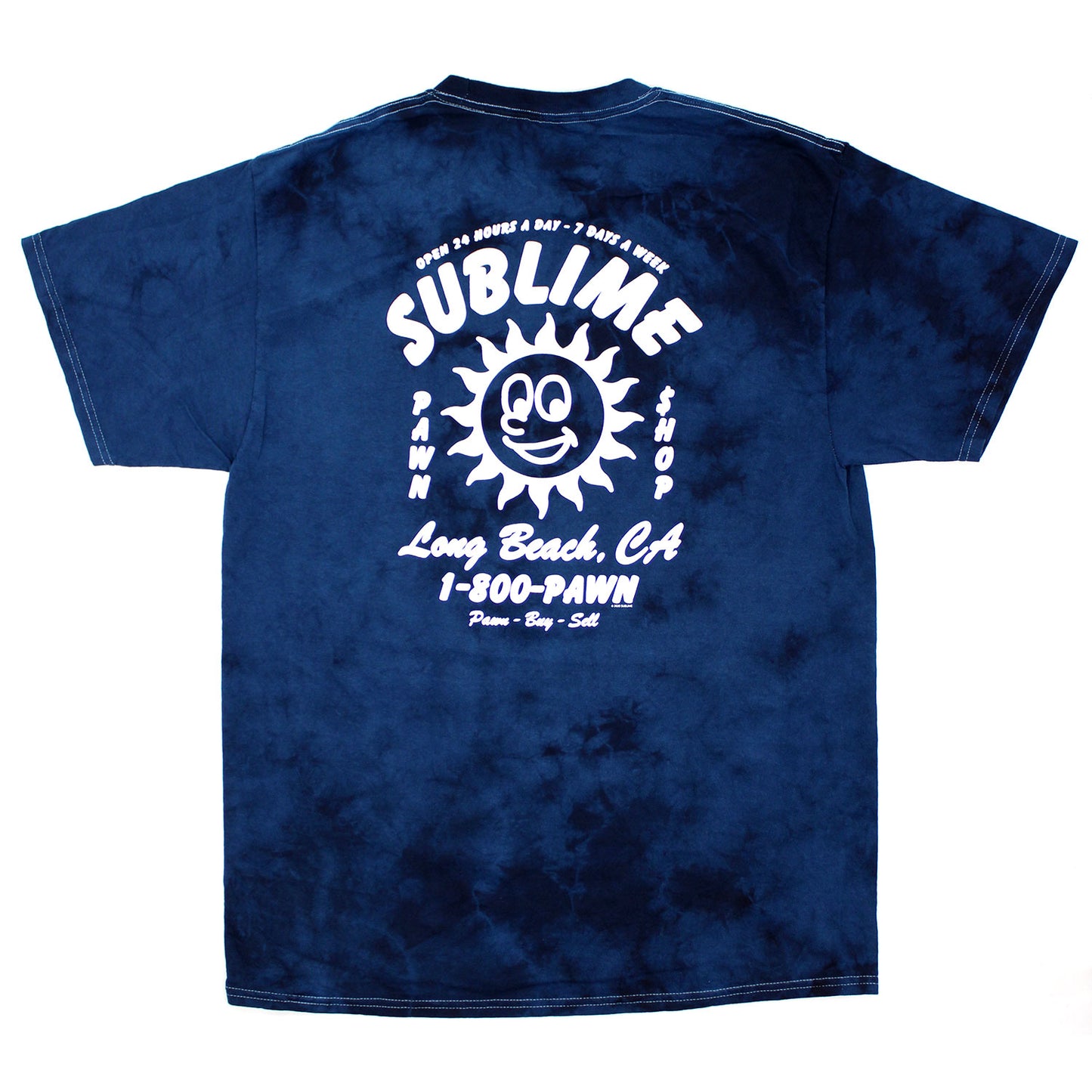 Sublime Pawn Tie Dye Tee Tie Dye T-shirt Back
