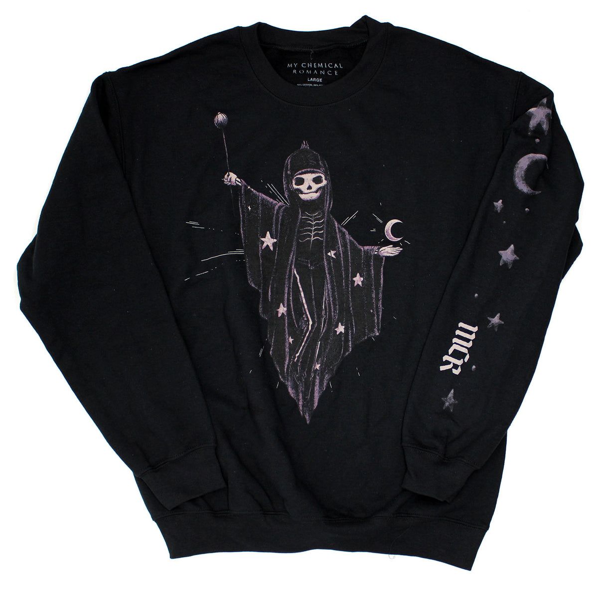 My Chemical Romance Skeleton Wizard Sweatshirt Front