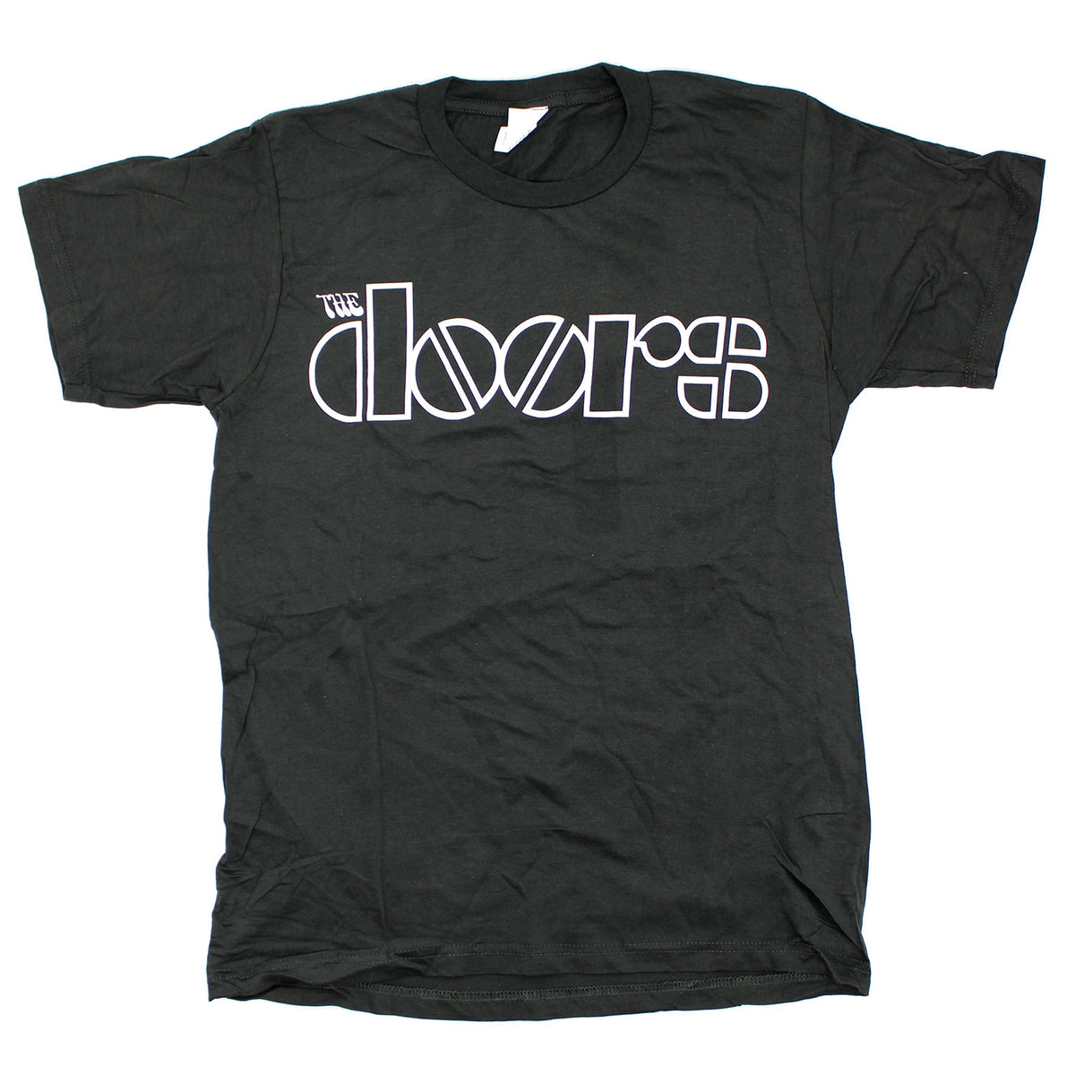 Doors Logo On Grey T-shirt Front