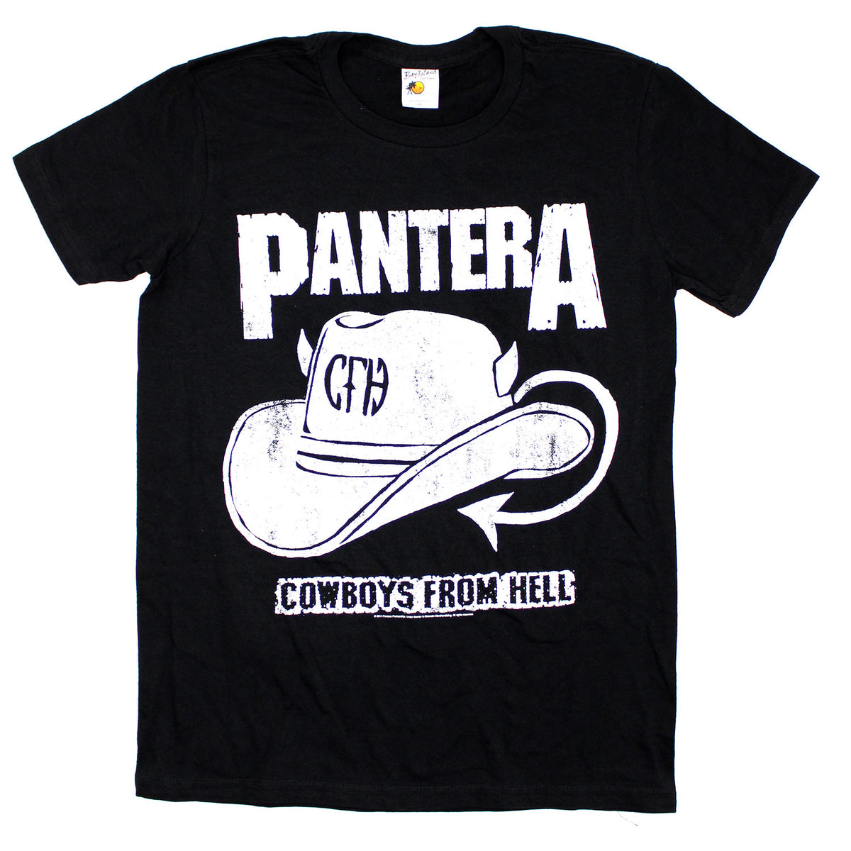 Pantera Cowboys From Hell Hat T-shirt Front