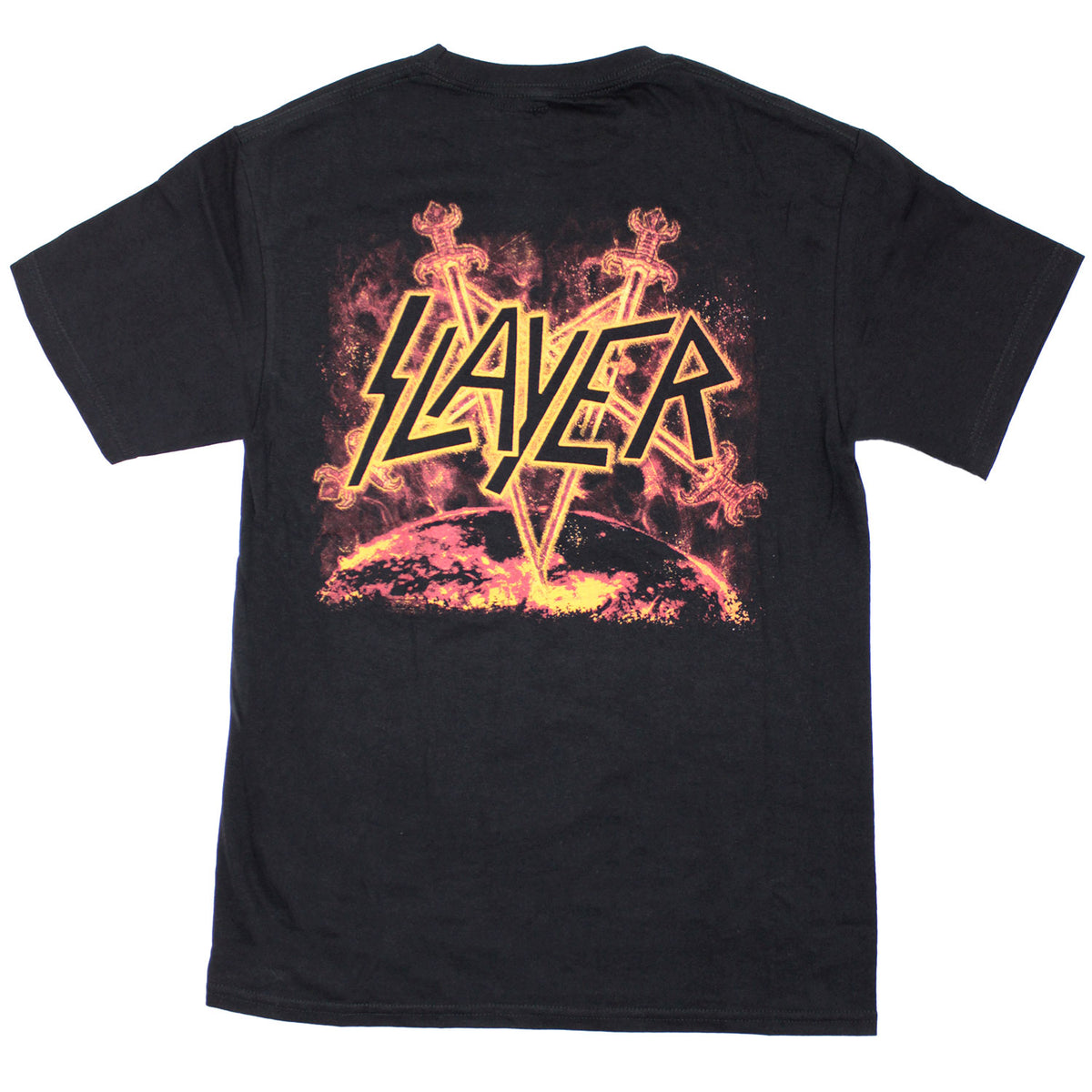 Slayer Magma Skull T-shirt Back
