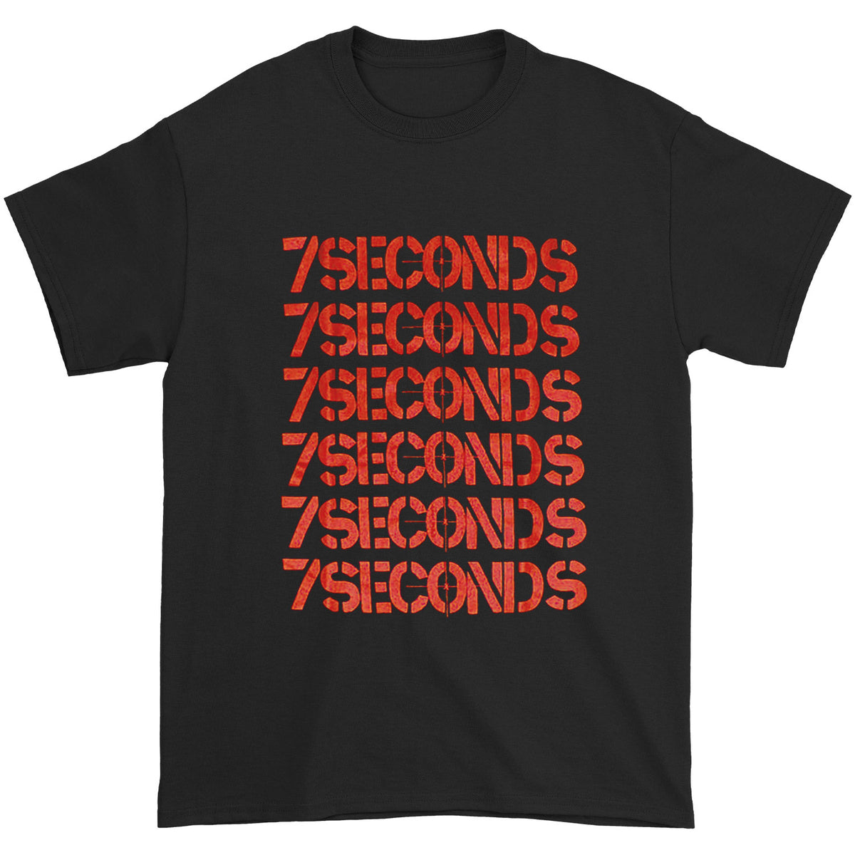 7 Seconds Stacked Logo T-shirt Front