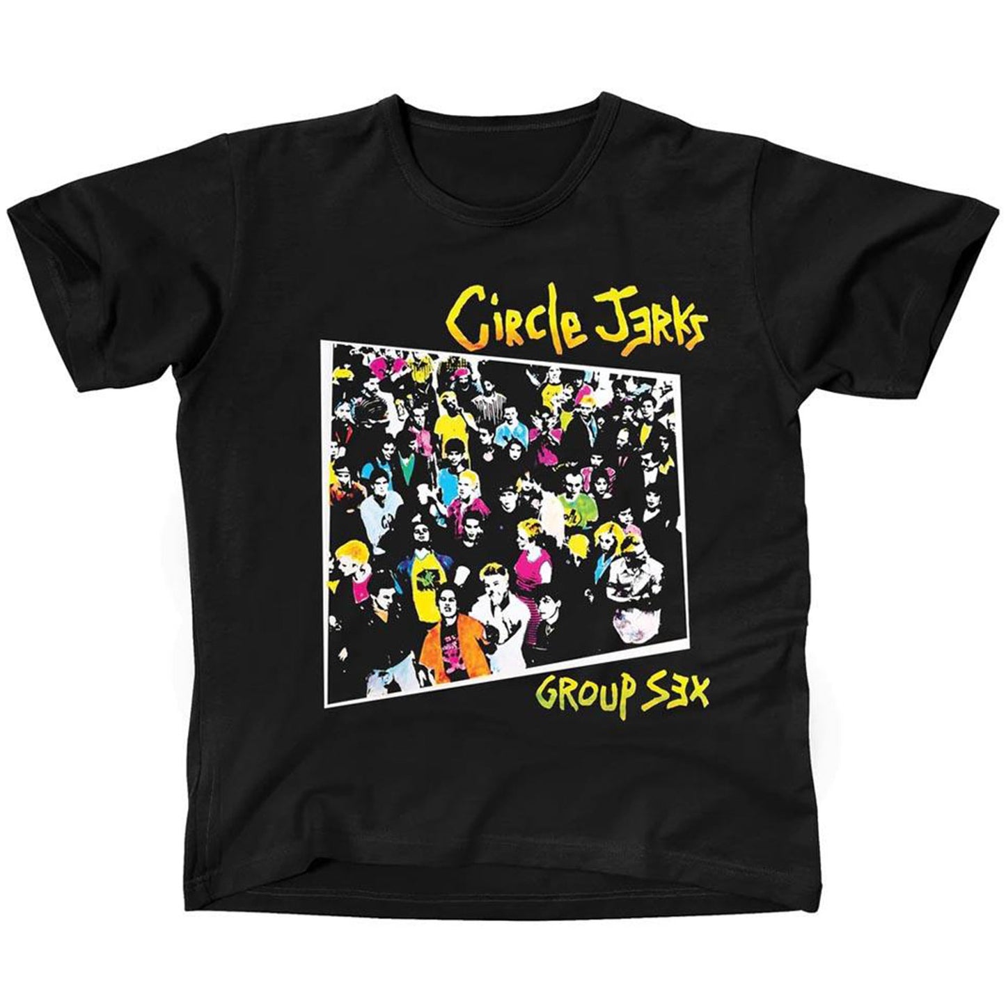 Circle Jerks Group Sex T-shirt Front