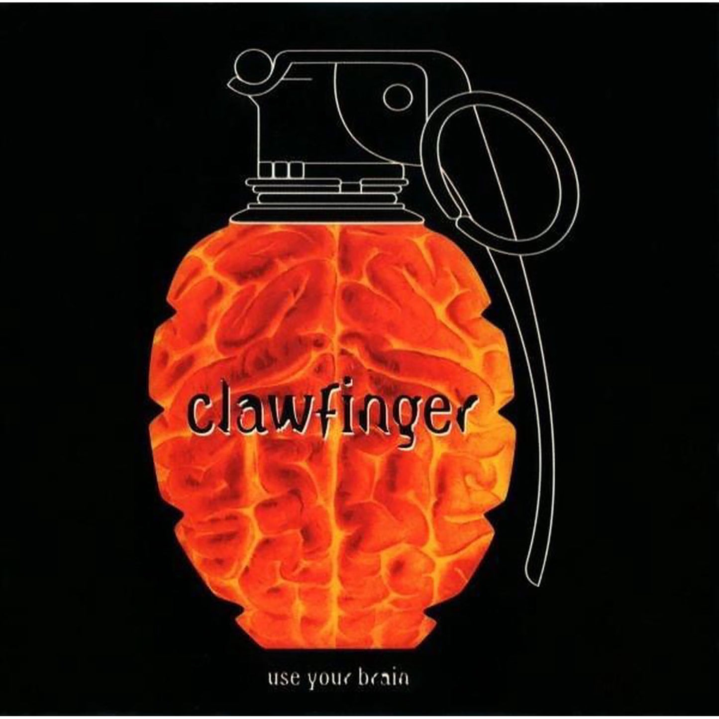 Clawfinger use your brain Poster Flag Front