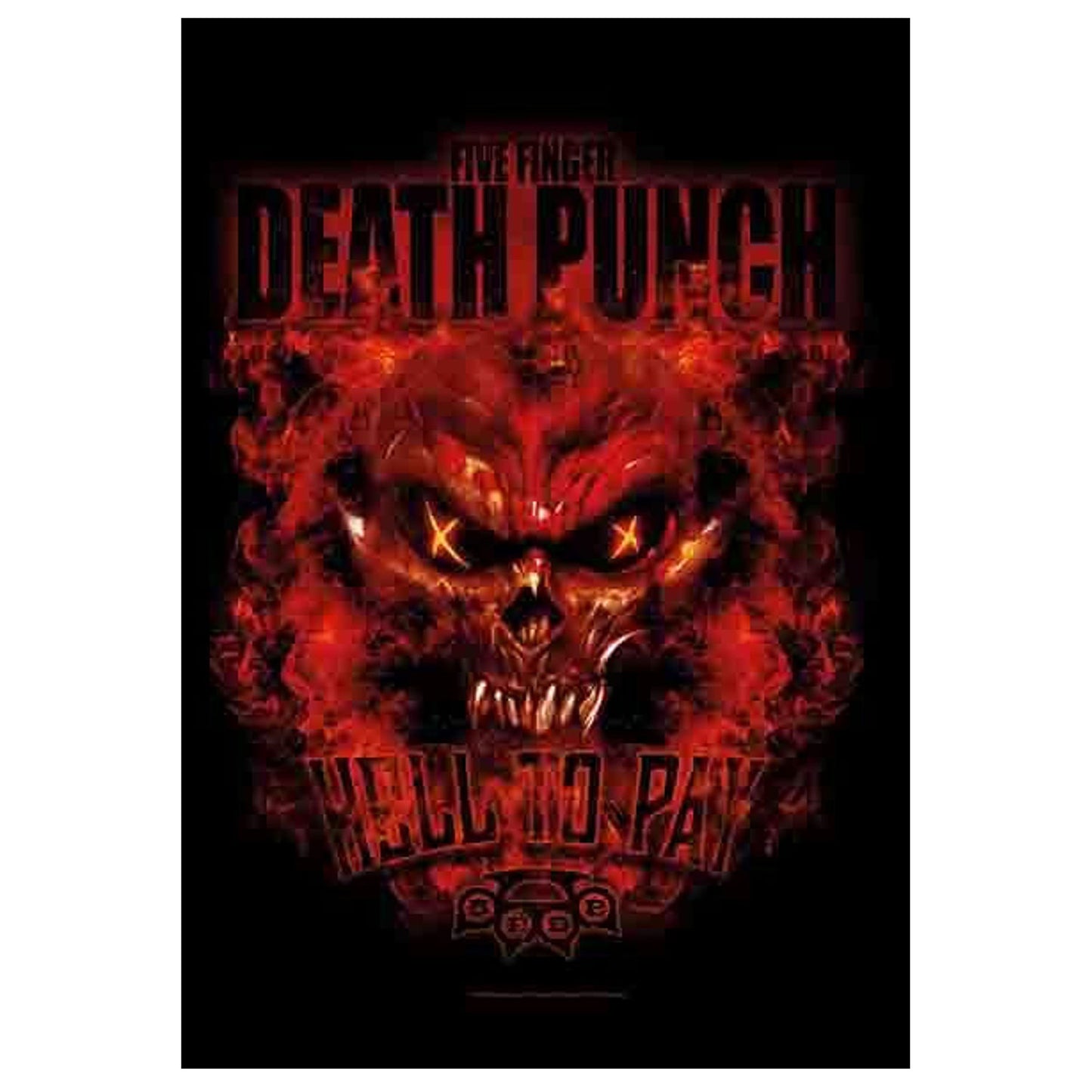 Five Finger Death Punch Hell To Pay Poster Flag Front