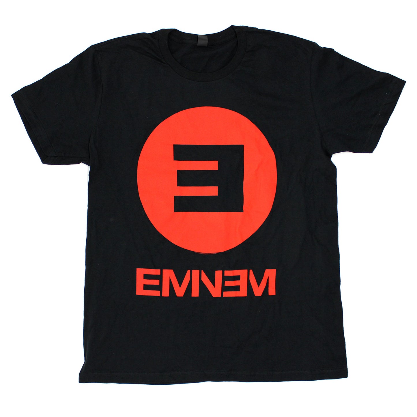 Eminem Red Circle Logo T-shirt Front