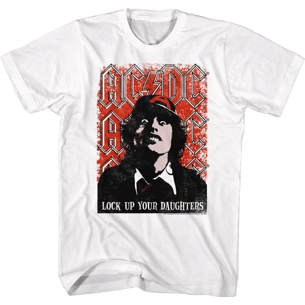 AC/DC Lock Up Daughters T-shirt Front
