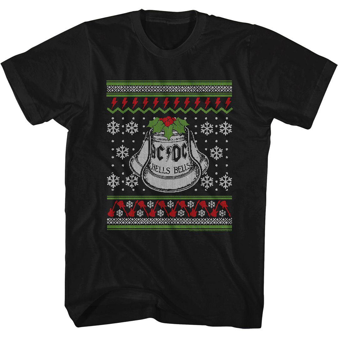 AC/DC Tacky Christmas Sweater T-shirt Front