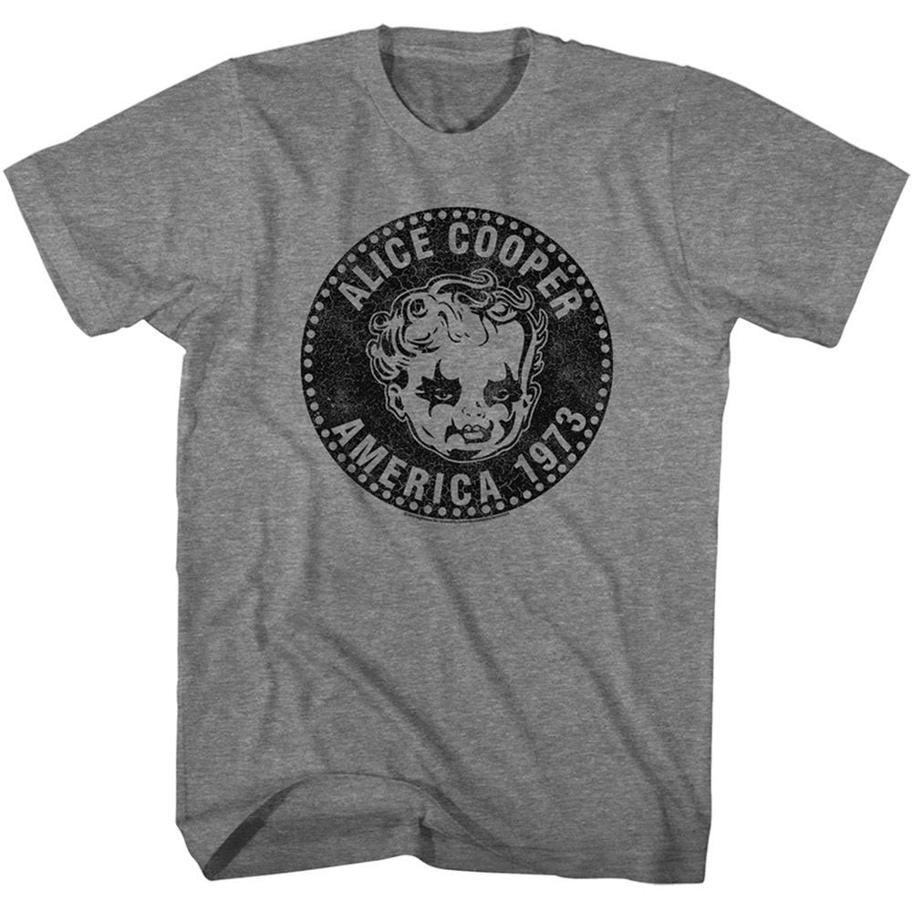 Alice Cooper America 1973 T-shirt Front