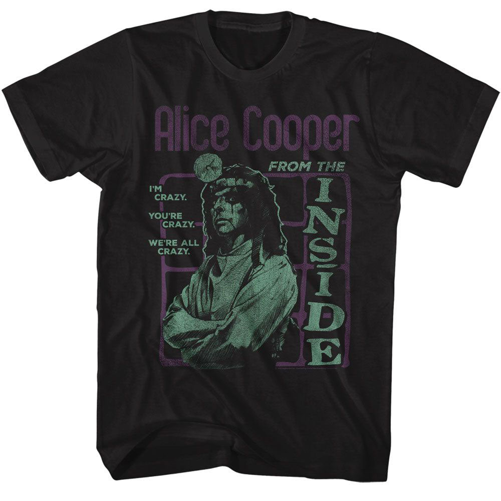 Alice Cooper From The Inside T-shirt Front
