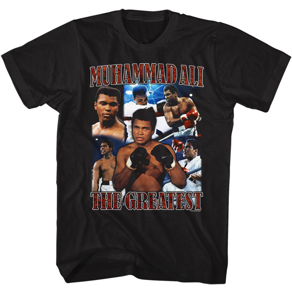 Muhammad Ali Collage T-shirt Front