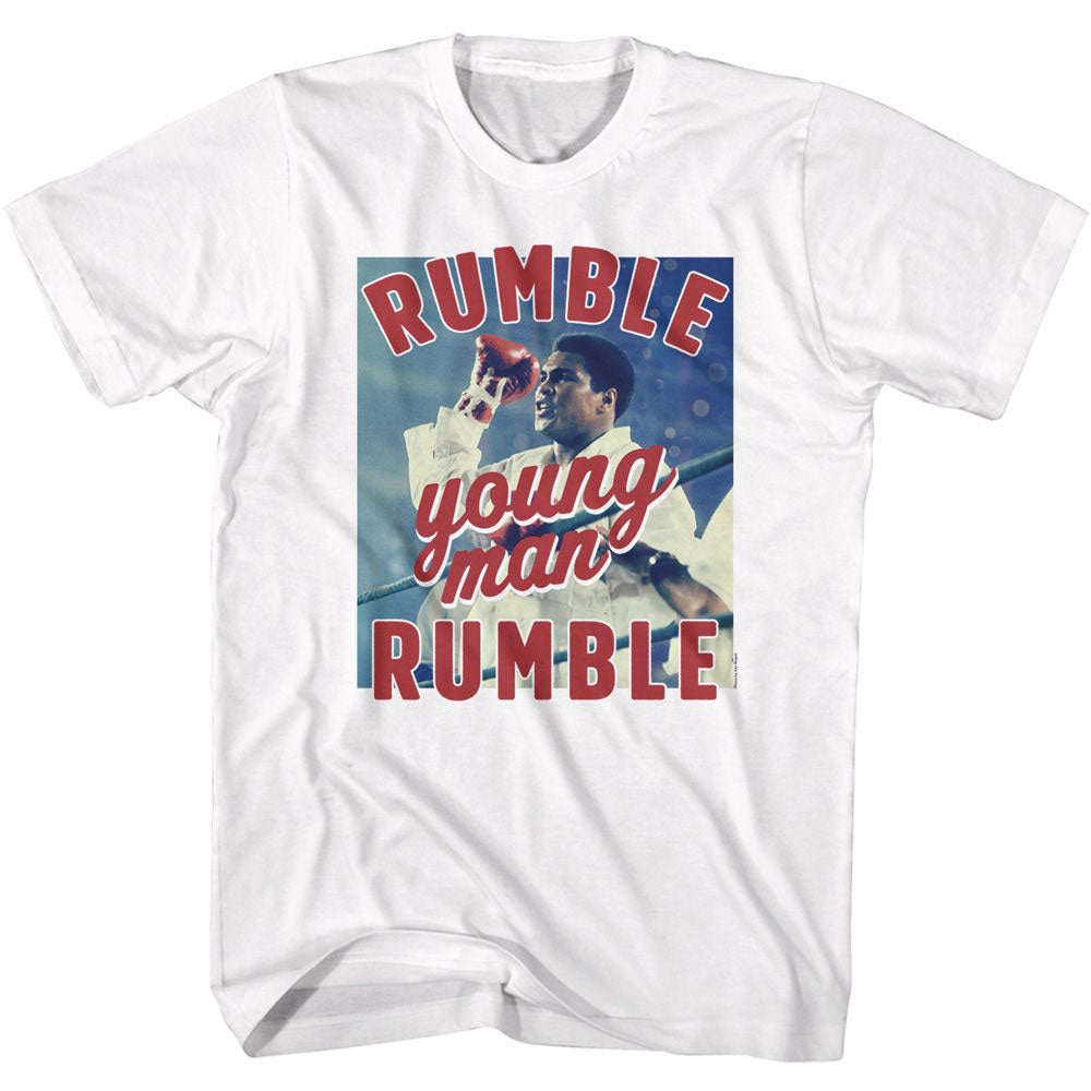 Muhammad Ali Ali Rumble Young Man T-shirt Front