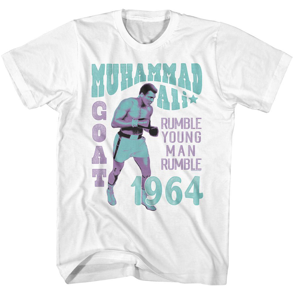 Muhammad Ali Ali Rumble Young Man Rumble T-shirt Front