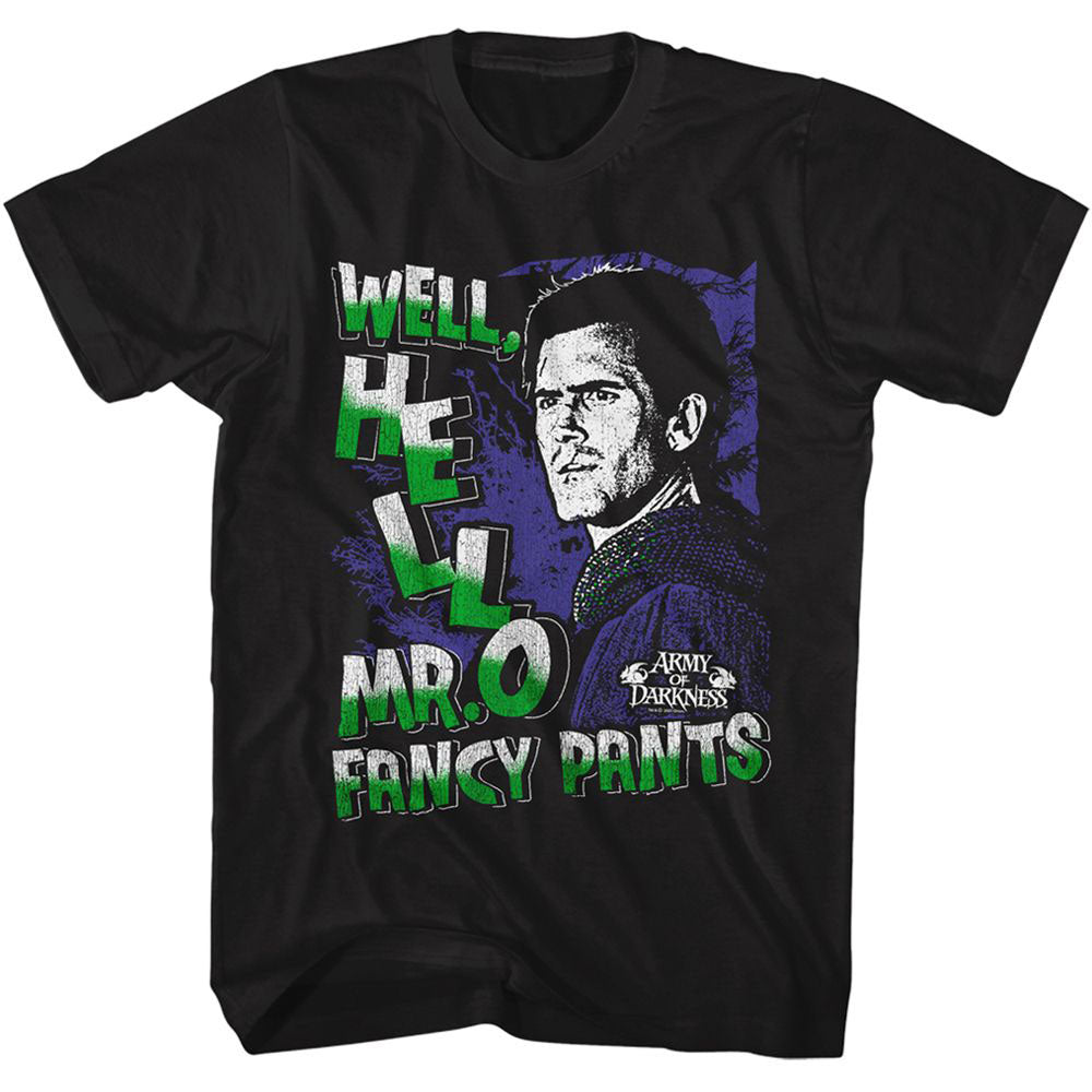 Army Of Darkness Mr. Fancy Pants T-shirt Front
