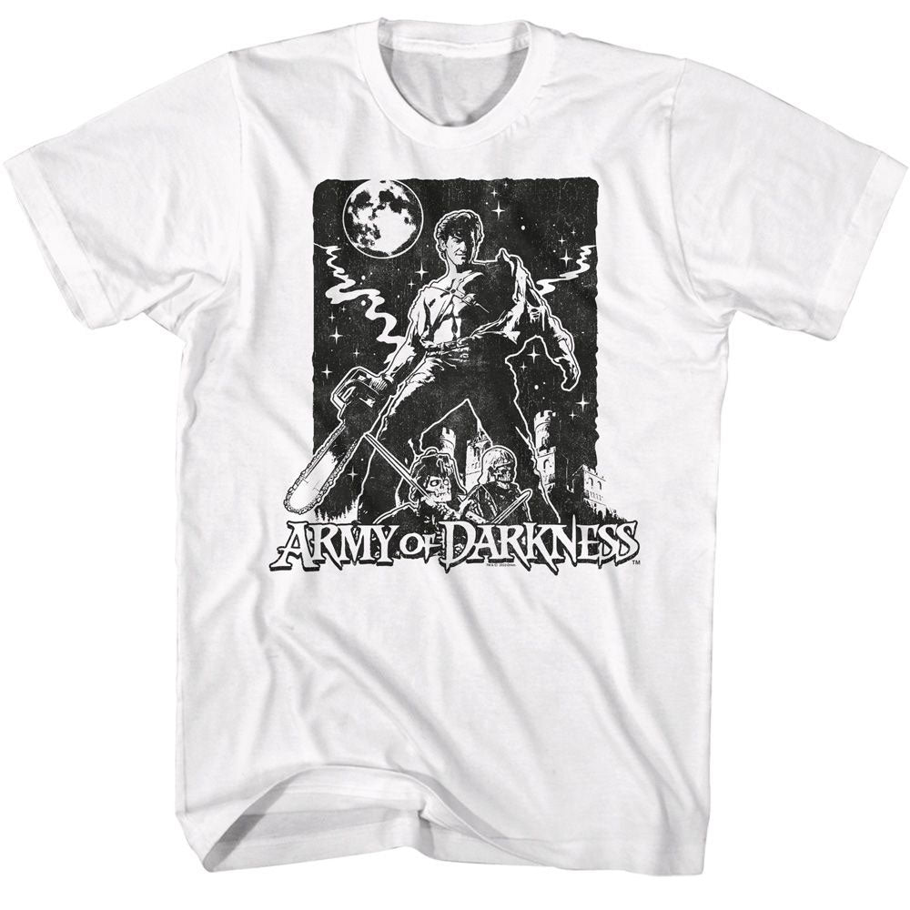 Army Of Darkness Stark Night T-shirt Front