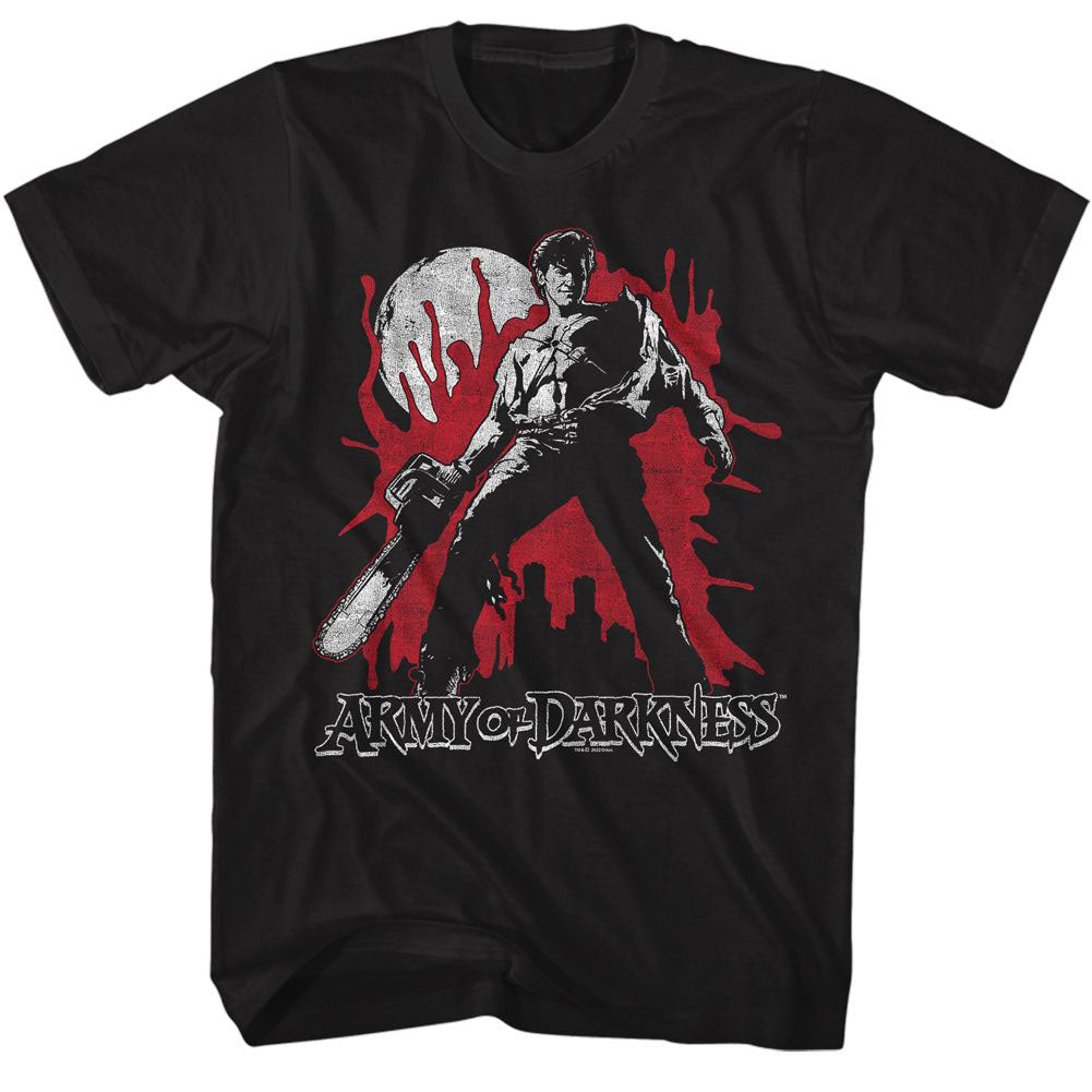 Army Of Darkness Bloody Aod T-shirt Front
