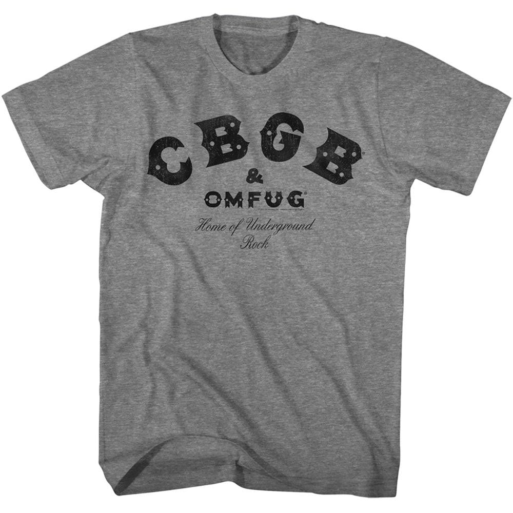 Cbgb Logo Revisited T-shirt Front