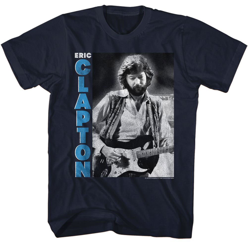 Eric Clapton Bw Photo T-shirt Front