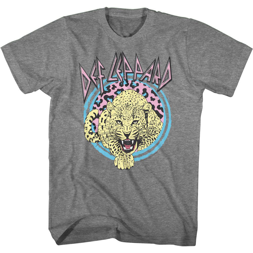 Def Leppard Pastel Leppard 2 T-shirt Front