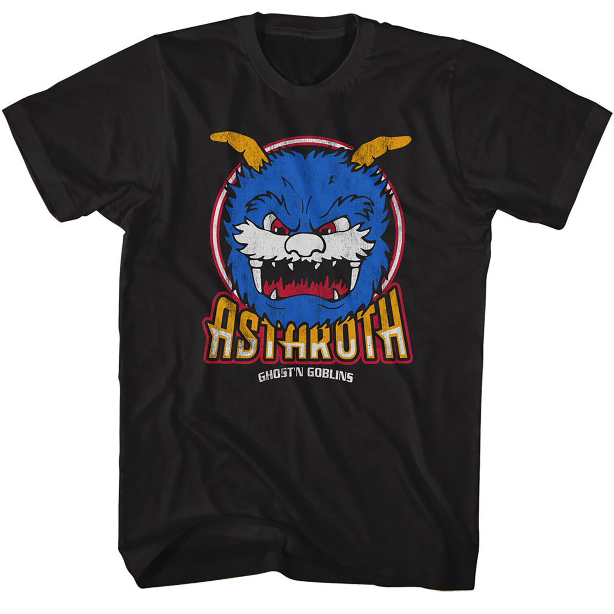 Ghost'n Goblins Ghostn Goblins Astaroth Face T-shirt Front