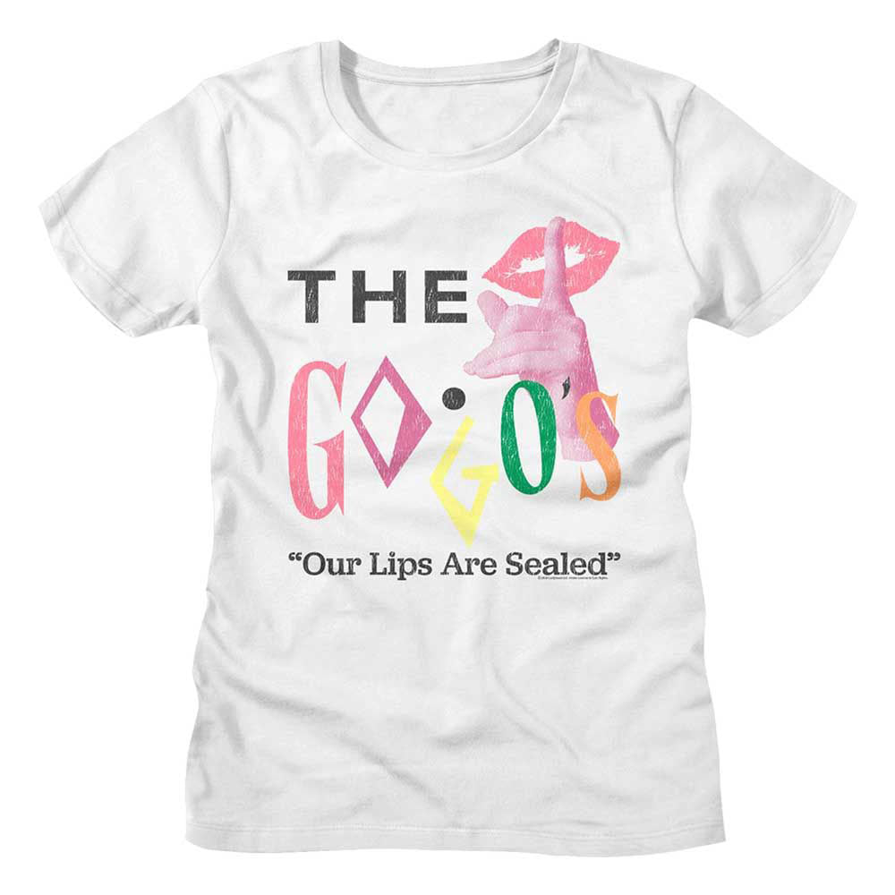 Gogos Lips Are Sealed Junior Top Front