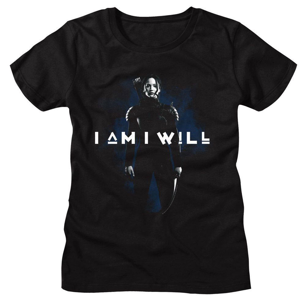 Hunger Games I Am I Will Junior Top Front