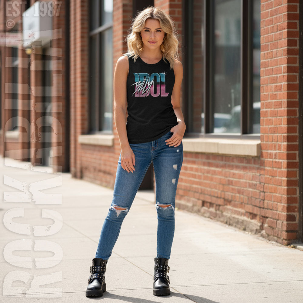 Billy Idol Name Gradient Junior Top Alt 2