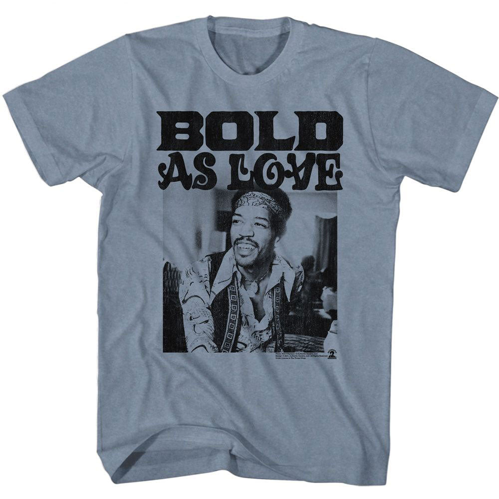 Jimi Hendrix Bold T-shirt Front